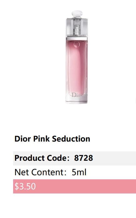 Dior Pink Séduction 