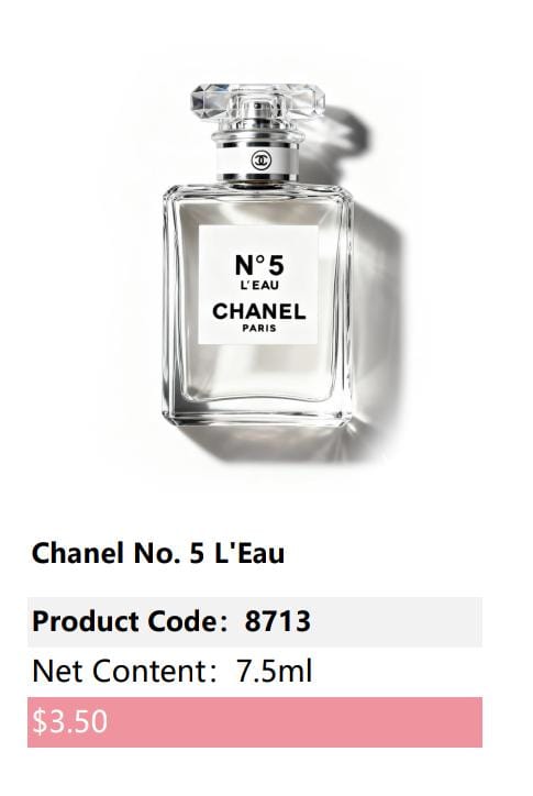Chanel N 5 