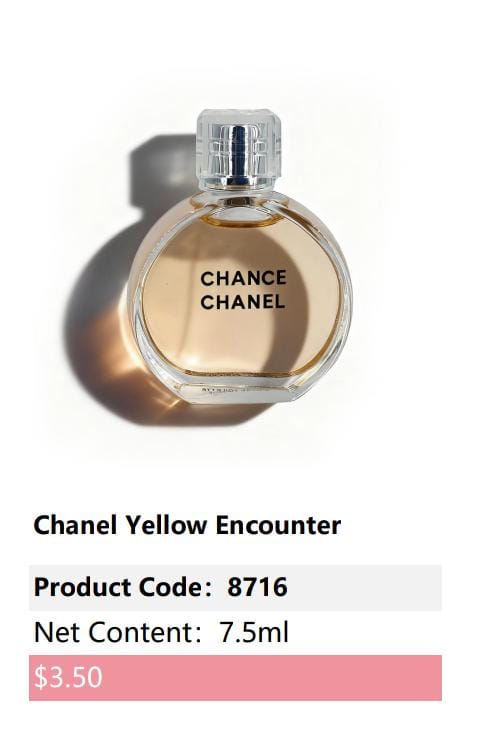 Chanel yellow Encounter