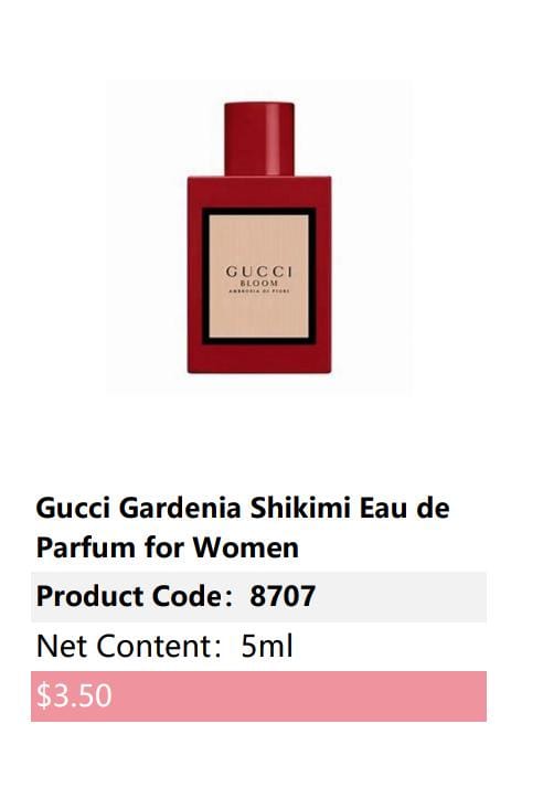 Gucci Guardenia shikimi eau de parfum for women 