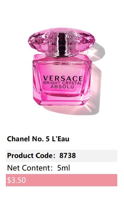 Versace bright crystal Absolu